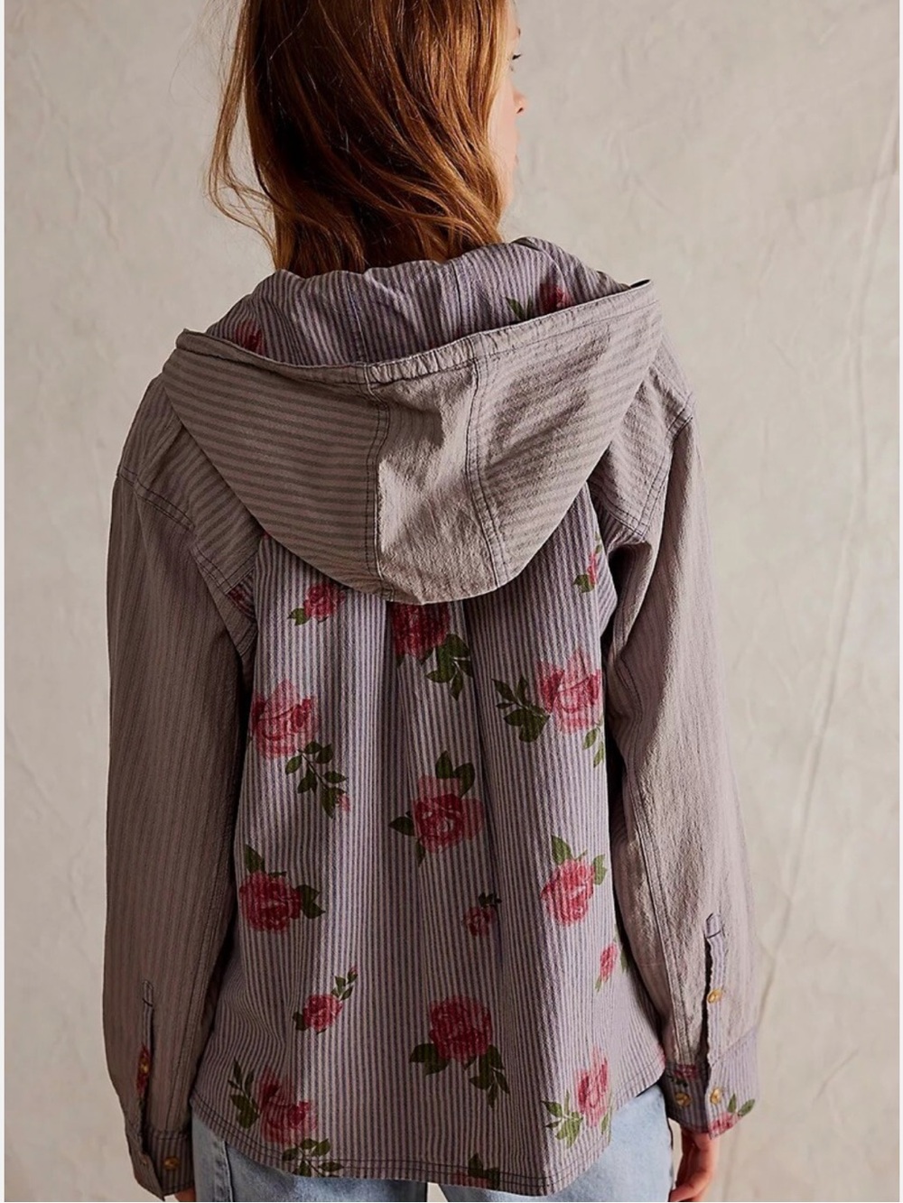 Free People We The Free About To Slide Hoodie Shirt Size S